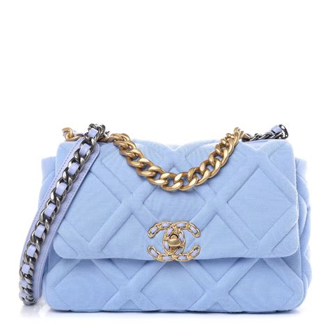 chanel jersey blue bag|Chanel handbags outlet.